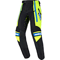 Alpinestars Kids Racer Nomur Pants - Dark Navy / Fluo Yellow / Ucla Blue