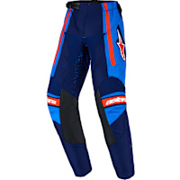 Alpinestars Kids Racer Nomur Pants - Dark Navy / Orange / Ucla Blue