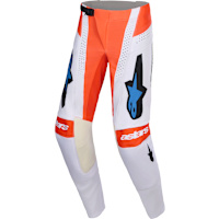 Alpinestars Techstar Knif Pants - Light Grey / Fluo Orange / Black