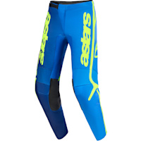 Alpinestars Fluid Apex Pants - Blue / Fluo Yellow