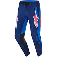 Alpinestars Supertech Vista Pants - Dark Navy / Hot Coral / Cobalt