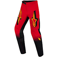 Alpinestars Youth Supertech Scenz Pants - Red / Black / Yellow