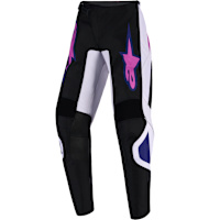 Alpinestars Youth Fluid Grid Pants - Black / Light Grey / Purple
