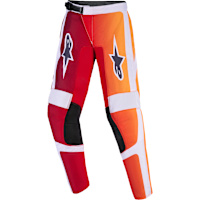Alpinestars Youth Fluid Portl Pants - Red / Light Grey / Dark Grey