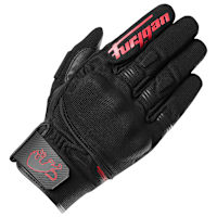 Furygan Jet D3O&reg; Evo Textile Gloves - Black / Red