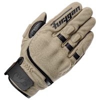 Furygan Jet D3O&reg; Evo Textile Gloves - Sand / Black