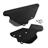 Pyramid Aluminium Infill Panels Matt Black - Yamaha Tracer 9 (21-)