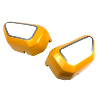 Pyramid Infill Panels Banana Yellow / Ross White - Honda Monkey 125 (18-)