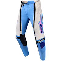 Alpinestars Stella Techstar Nomur Pants - Light Blue / Off White / Black