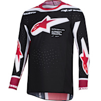 Alpinestars Supertech Pro Vista Jersey - Black / Red / White