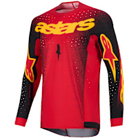 Alpinestars Supertech Scenz Jersey - Red / Black / Yellow