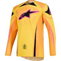 Alpinestars Techstar Nomur Jersey - Orange / Yellow / Pink