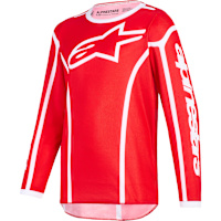 Alpinestars Youth Fluid Apex Jersey - Red / White