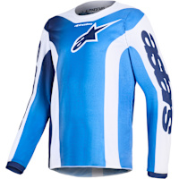 Alpinestars Youth Fluid Portl Jersey - Ucla Blue / White