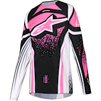Alpinestars Stella Techstar Nomur Jersey - Black / White / Fuchsia