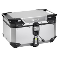 Givi OBKEV58AA Trekker Outback Evo Top Box - Anodised Aluminium 58 Litre