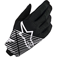 Alpinestars Radar Pro Textile Gloves - Black / White