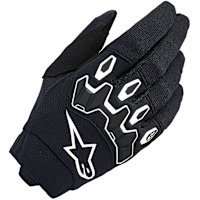 Alpinestars Full Bore v2 Textile Gloves - Black / White