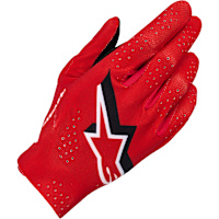 Alpinestars Supertech MX Textile Gloves - Fire Red / Black / White