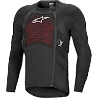 Alpinestars Bionic Plasma LT Protection Jacket Long Sleeve - Black / White