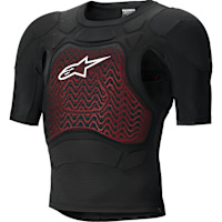 Alpinestars Bionic Plasma LT Protection Jacket Short Sleeves - Black / White