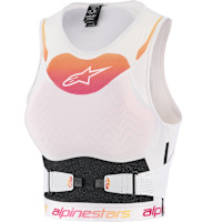 Alpinestars Stella Plasma Chest Protector - Light Lilac / Fade White