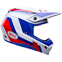 Bell MX-10 MIPS Kids - Dyno Red / White