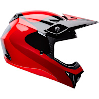 Bell MX-10 MIPS Kids - Wave Red / Black