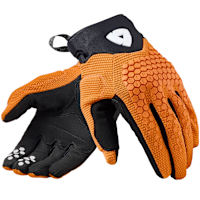 Rev'it Massif Textile Gloves - Orange