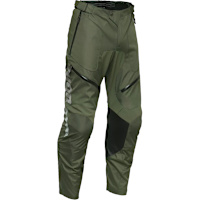 Thor Terrain In-The-Boot Pants - Charcoal Grey / Military Green