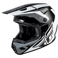 Fly Racing Kinetic - Crest Black / White / Grey