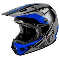 Fly Racing Kinetic - Crest Grey / Black / Blue