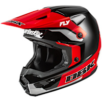 Fly Racing Kinetic - DBK Black / Red / Grey