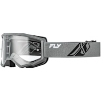 Fly Racing Focus Goggles - Grey / Black / Clear Lens