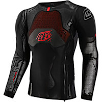 Troy Lee Designs Stage Ghost D3O Long Sleeved Armoured Shirt - Black