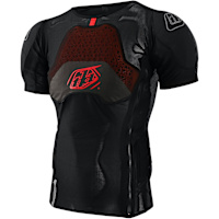 Troy Lee Designs Stage Ghost D3O Short Sleeved Armoured Shirt - Black
