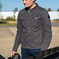 DXR Nazaire Textile Jacket - Grey
