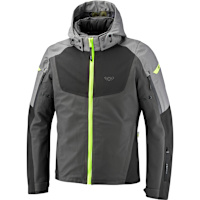 Ixon Burning Textile Jacket - Grey / Black / Bright Yellow