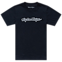 Troy Lee Designs Youth T-Shirt - Signature Black