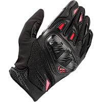 Ixon Rise Air 2 Gloves - Black / Bright Red