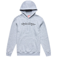 Troy Lee Designs Pullover Hoodie - Signature Grey Heather