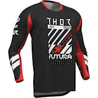 Thor Launchmode Jersey - Futura Black / Red