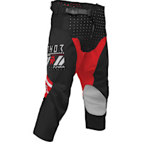 Thor Youth Launchmode Pants - Futura Black / Red