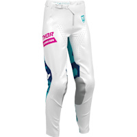 Thor Ladies Launchmode Pants - Bleach White / Aqua