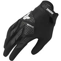 Thor Ladies Launchmode-XP Textile Gloves - Black