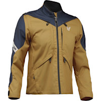 Thor Ladies Terrain Textile Jacket - Caramel / Midnight