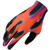Thor Sportmode Textile Gloves - Inferno Orange / Purple