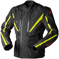 RST Pro Series Paragon D3O Textile Jacket - Black / Fluo Yellow