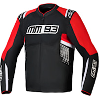Alpinestars MM93 T-SPS Air V2 Textile Jacket - Black / Bright Red / White