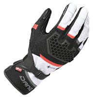 Dane Odin Gore-Tex Grip Gloves - Grey / Red